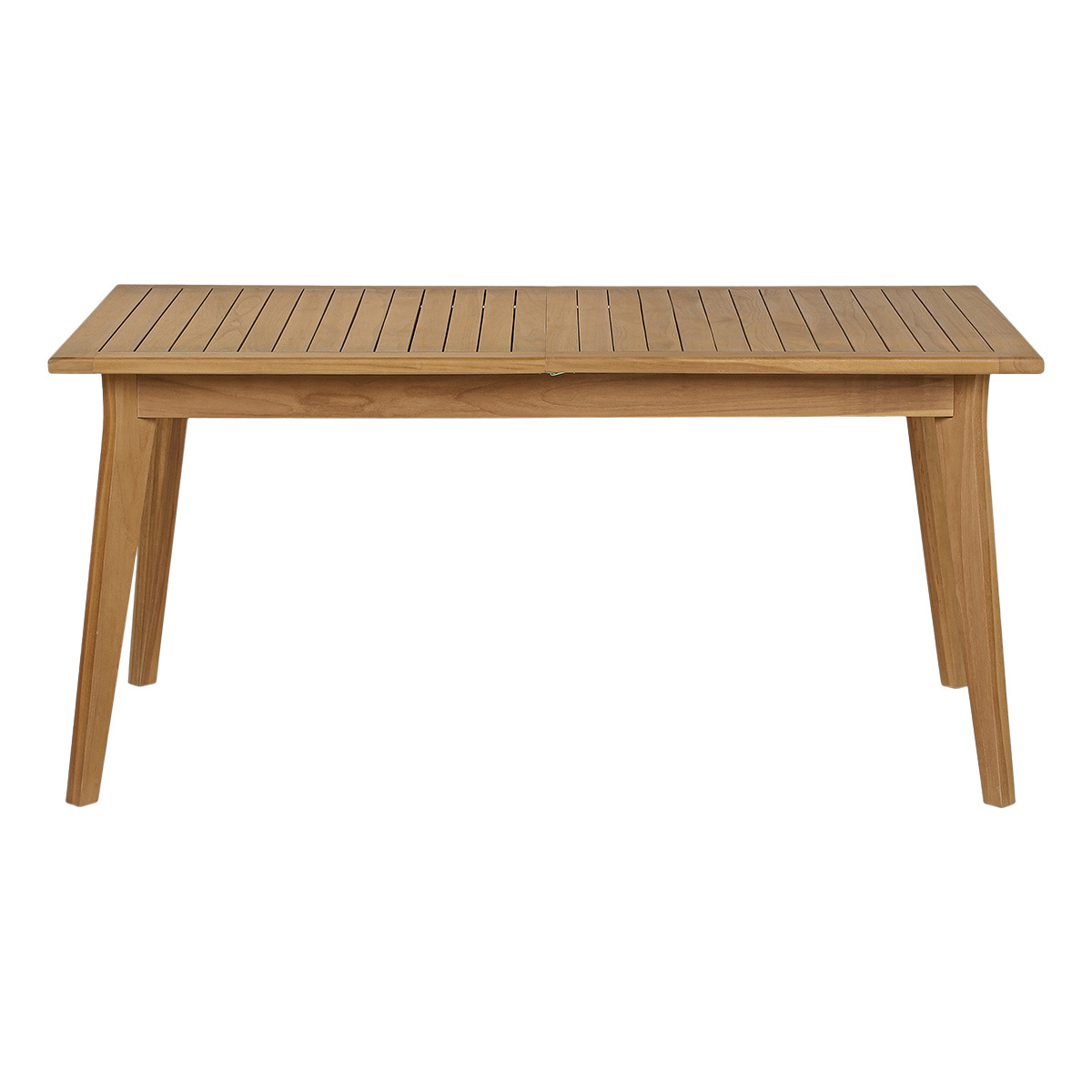 Table de jardin extensible en bois teck massif L160-210 cm LOMBOK