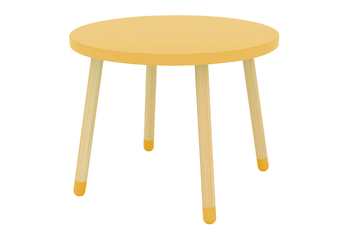 Table de jeu enfant jaune LUDIK
