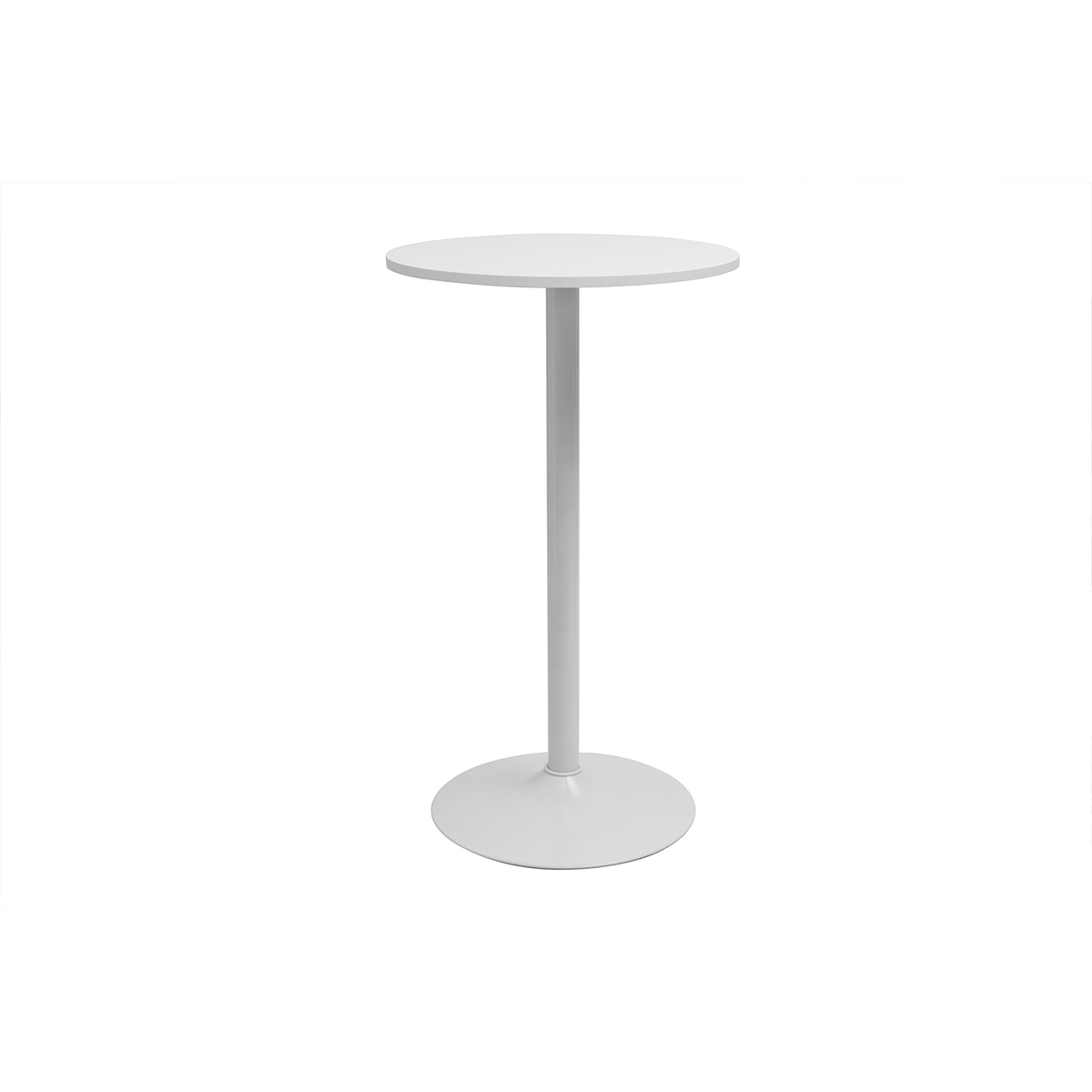 Table haute design ronde blanche D60 cm CALISTA Table haute design ronde blanche D60 cm CALISTA