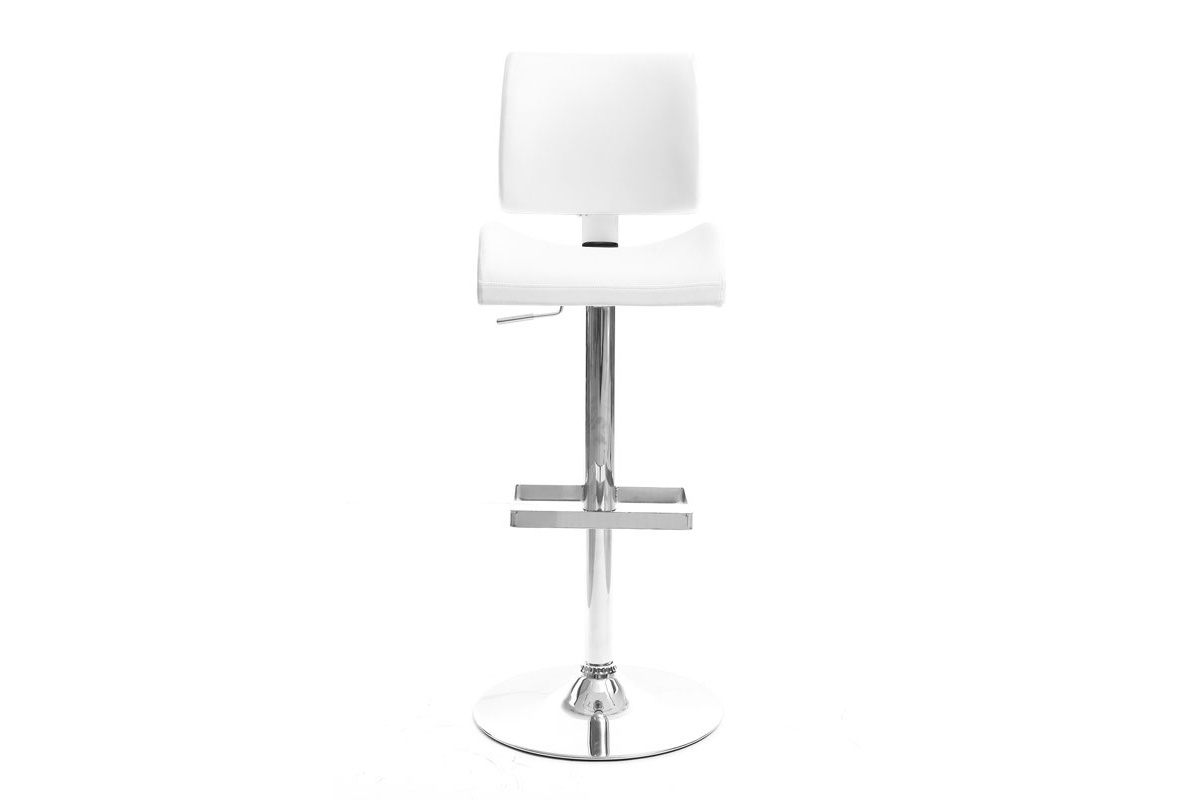 Tabouret de bar design blanc CERES