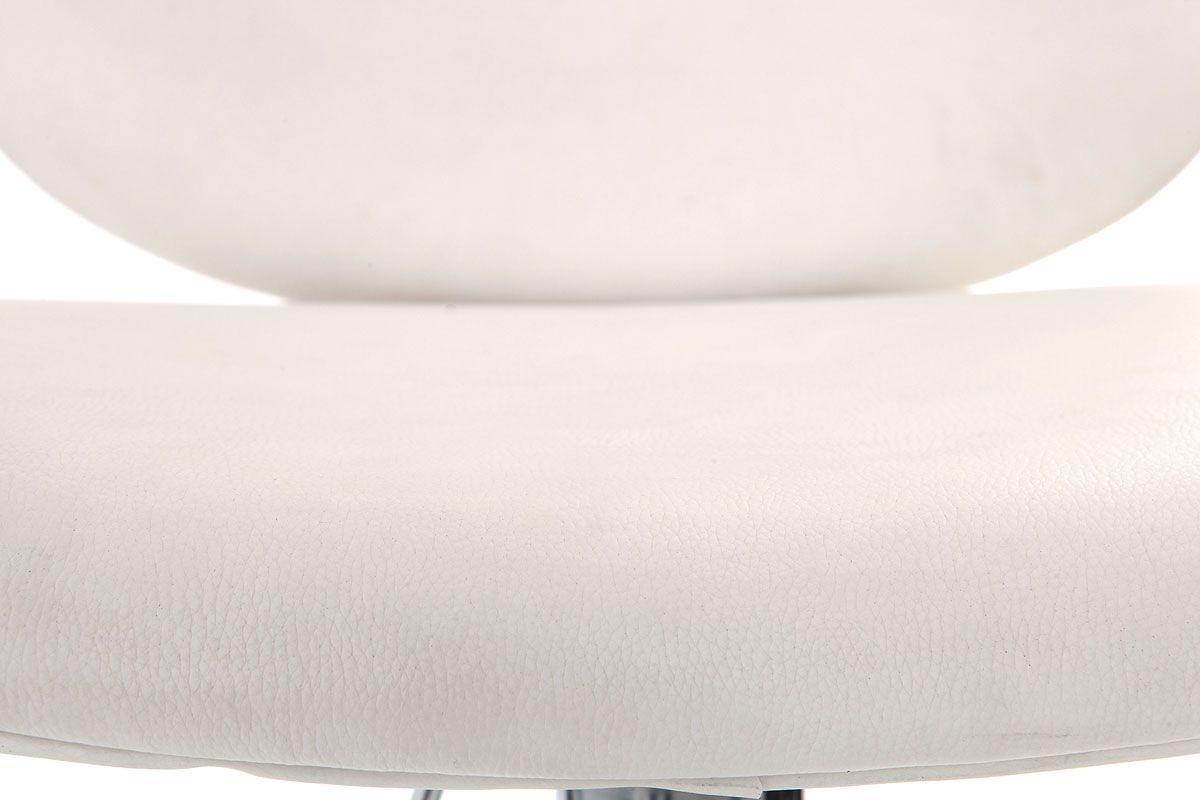 Tabouret de bar design blanc STONE
