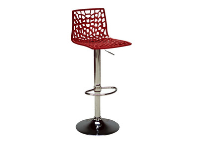 Tabouret de bar design bordeaux ATRAX