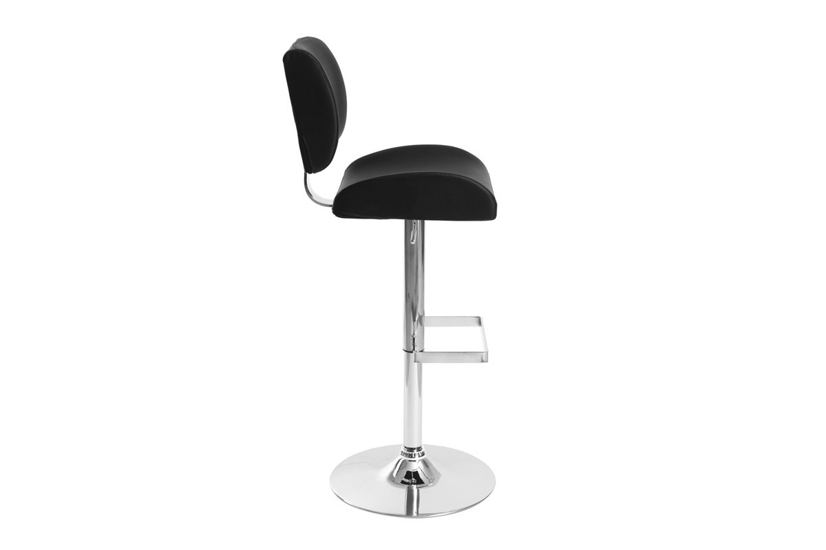 Tabouret de bar design noir CERES