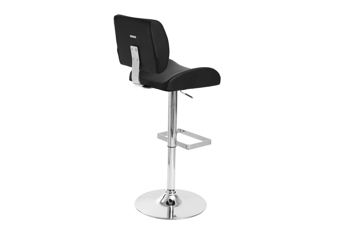 Tabouret de bar design noir CERES