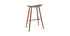 Tabouret de bar design noyer 72 cm DEMORY
