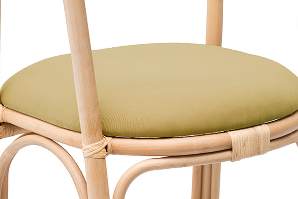 Tabouret de bar en rotin JUNGLE