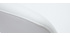 Tabourets de bar design blancs H66 cm (lot de 2) ARSENE