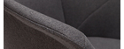 Tabourets de bar design réglables gris foncé (lot de 2) TAYA