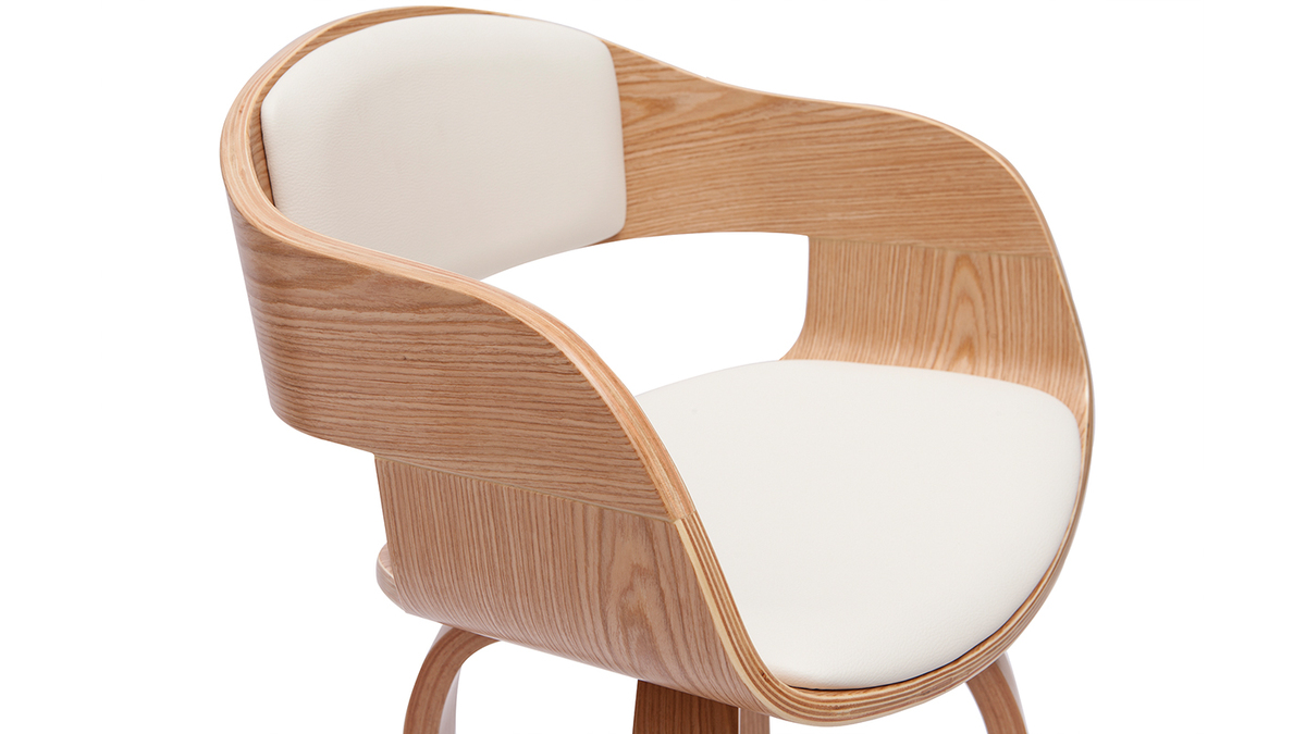 Tabouret De Bar Exclusif Elymostore – Chêne, 71 Cm, Style Barrique 4 Pieds – Neuf