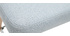 Tabourets de bar scandinaves pivotants gris clair H65 cm (lot de 2) HASTA