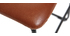 Tabourets de bar vintage marron clair H61 cm (lot de 2) NEW ROCK