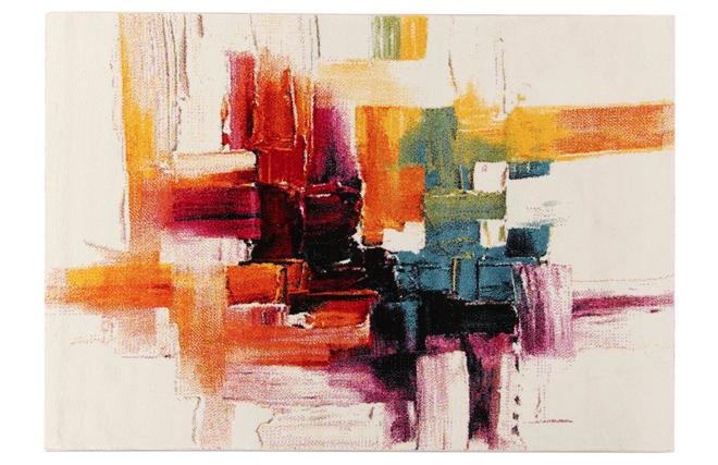 Tapis à motifs multicolore 160 x 230 cm GOUACHE