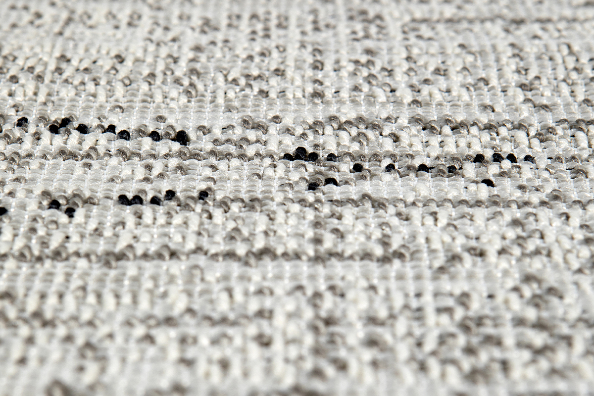 Tapis blanc berb�re � motifs L60 x L110 cm BADILA