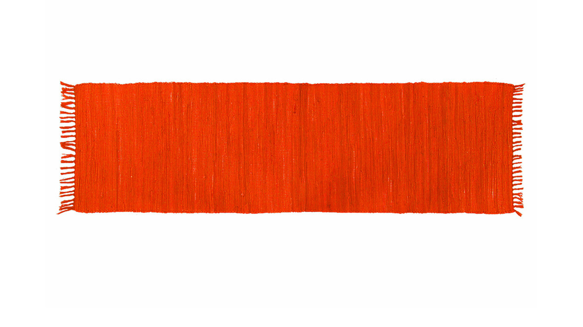 Tapis de couloir orange 60 x 200 cm AUBAGNE