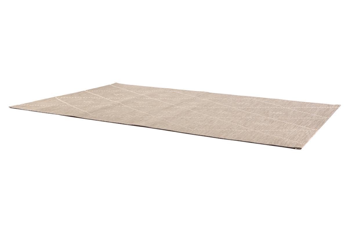 Tapis / Descente de lit pour l'int�rieur et l'ext�rieur beige 60 x 110 cm ASMA