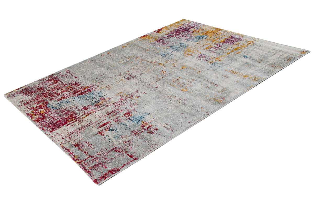 Tapis �cru et multicolore 160 x 230 cm CAPS
