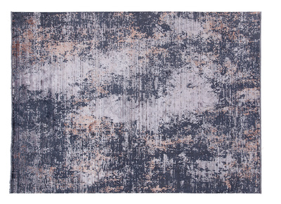 Tapis effet us&eacute; gris160 x 230 cm PERRE