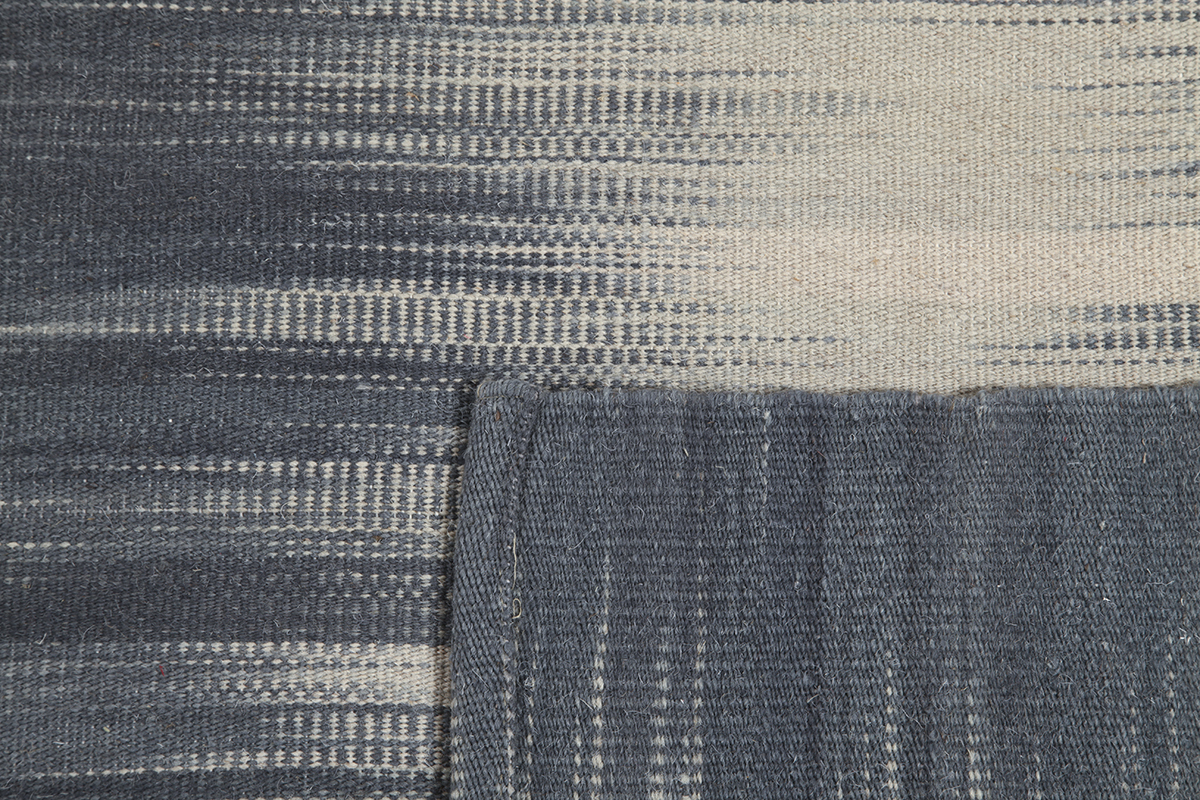 Tapis en laine gris 160 x 230 cm IKAT