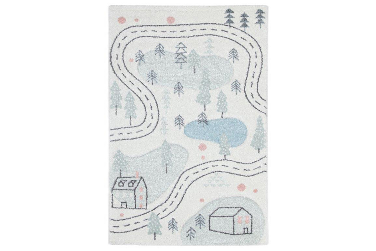 Tapis enfant motif route 100 x 150 cm NINO