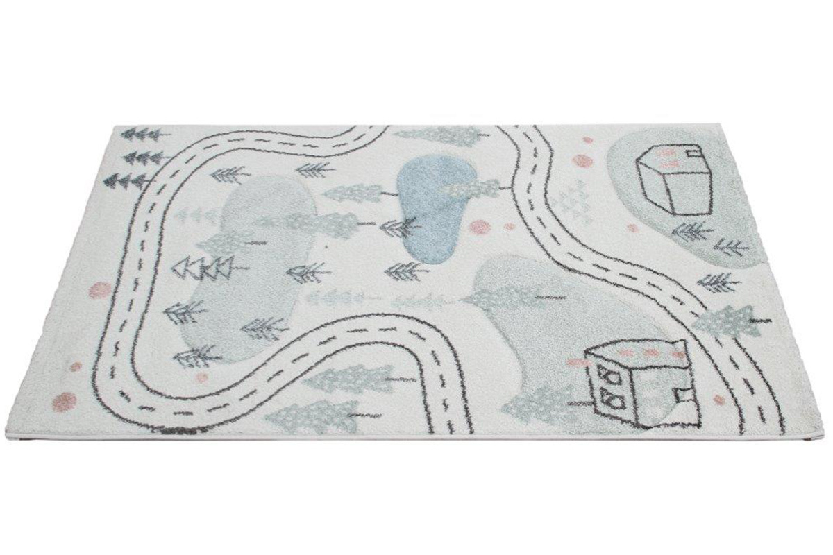 Tapis enfant motif route 100 x 150 cm NINO