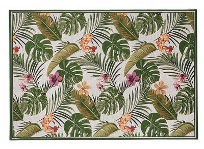 Tapis int&eacute;rieur ext&eacute;rieur &agrave; motifs multicolore 123 x 180 cm TAHIA