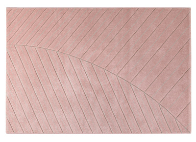 Tapis moderne rose 160 x 230 cm PALM