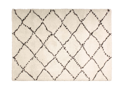 Tapis polypropyl&egrave;ne beige 160 x 230 cm BERBERE