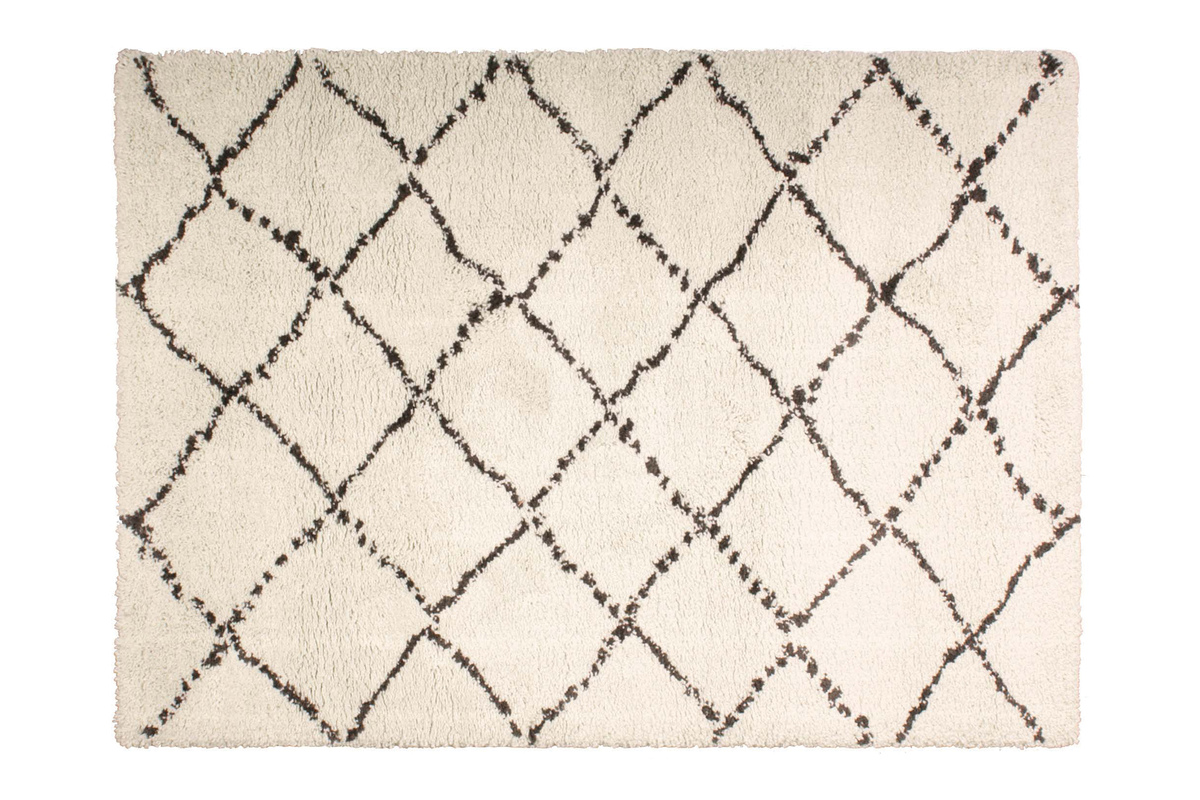 Tapis polypropyl�ne beige 200 x 290 cm BERBERE