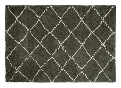 Tapis polypropyl&egrave;ne kaki 200 x 290 cm BERBERE