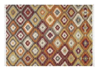 Tapis rectangulaire berb&egrave;re multicolore 160 x 230 cm IZMIR