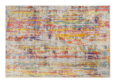 Tapis rectangulaire multicolore 160 x 230 cm DOJA