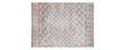 Tapis style berbère gris et multicolore 160 x 230 cm CIELO
