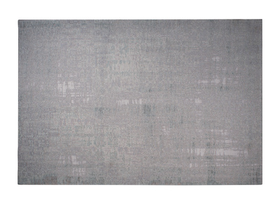 Tapis vert-gris acrylique et coton 155x230 USED