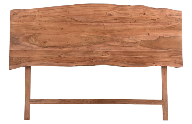 Tête de lit à poser en bois massif L160 cm BOHEMIAN - Miliboo