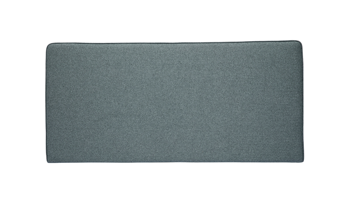 Tête de lit à suspendre en tissu vert L160 cm LILY