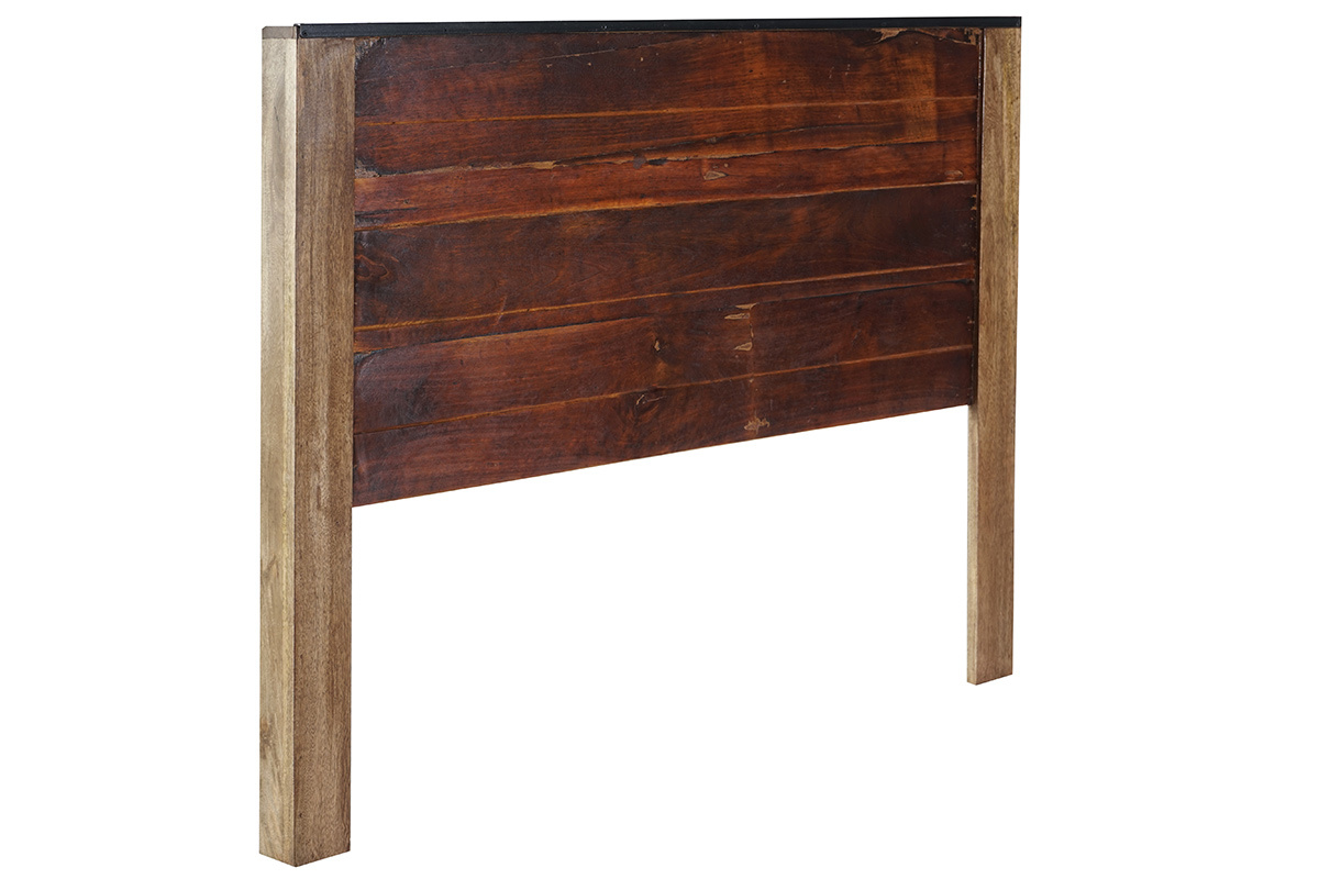 T�te de lit en bois recycl� 170 cm MADRAS