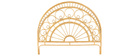 Tête De Lit Queen Size En Rotin MIMOSA - Rotin Design