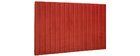 Tête de lit en velours terracotta L170 cm NEHA