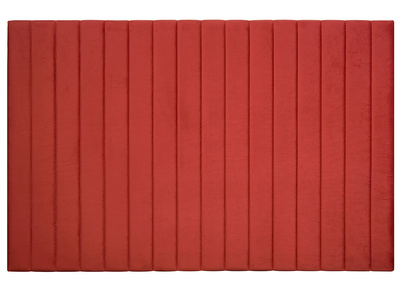 T&ecirc;te de lit en velours terracotta L170 cm NEHA