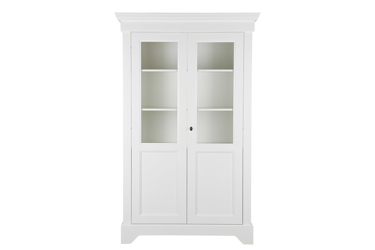 Vaisselier pin massif blanc KANPA