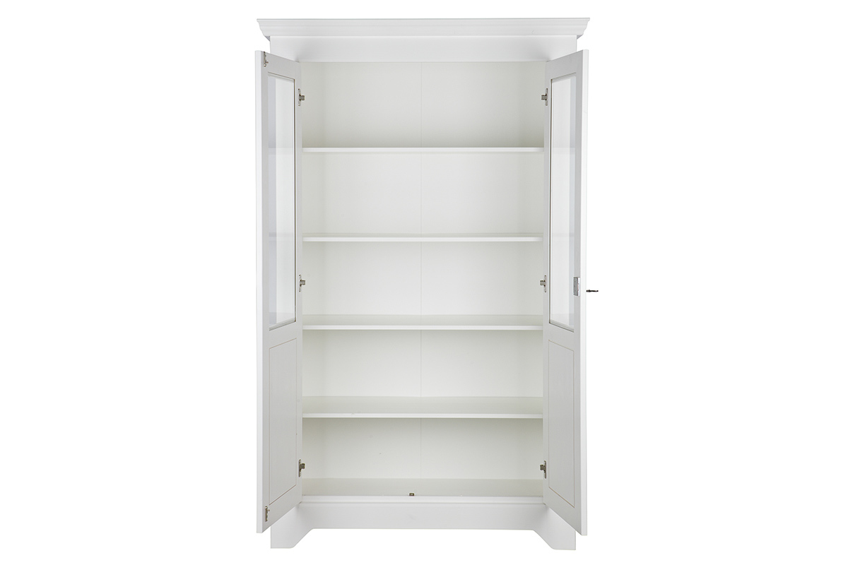 Vaisselier pin massif blanc KANPA