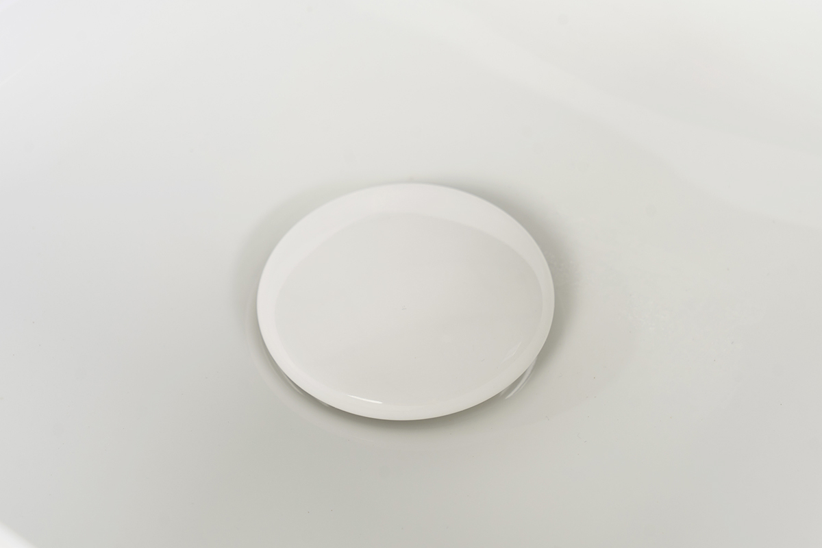 Vasque ovale en c�ramique blanche L60.5 cm GALEA