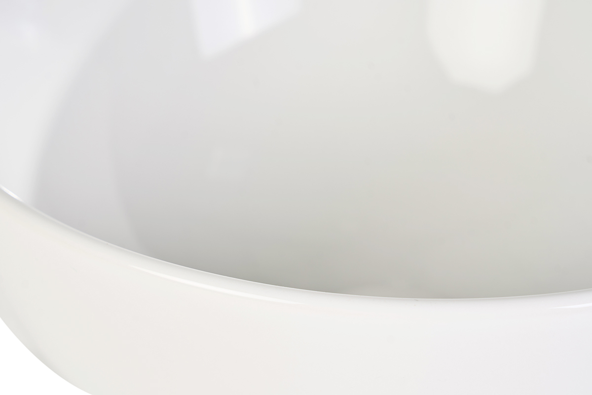Vasque ovale en c�ramique blanche L60.5 cm GALEA