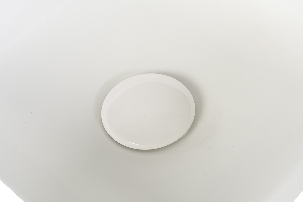 Vasque ronde en c�ramique blanche D31 cm MARLI