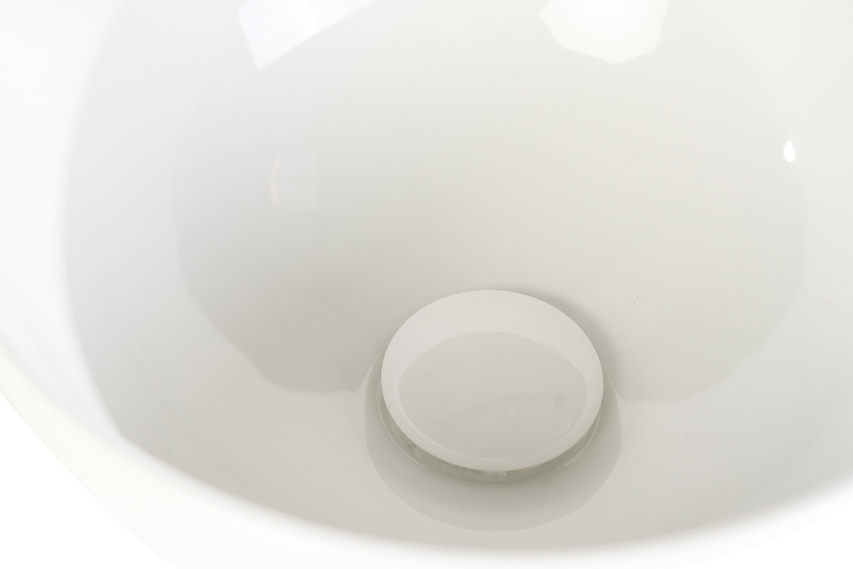 Vasque ronde en c�ramique blanche D32 cm ZIA