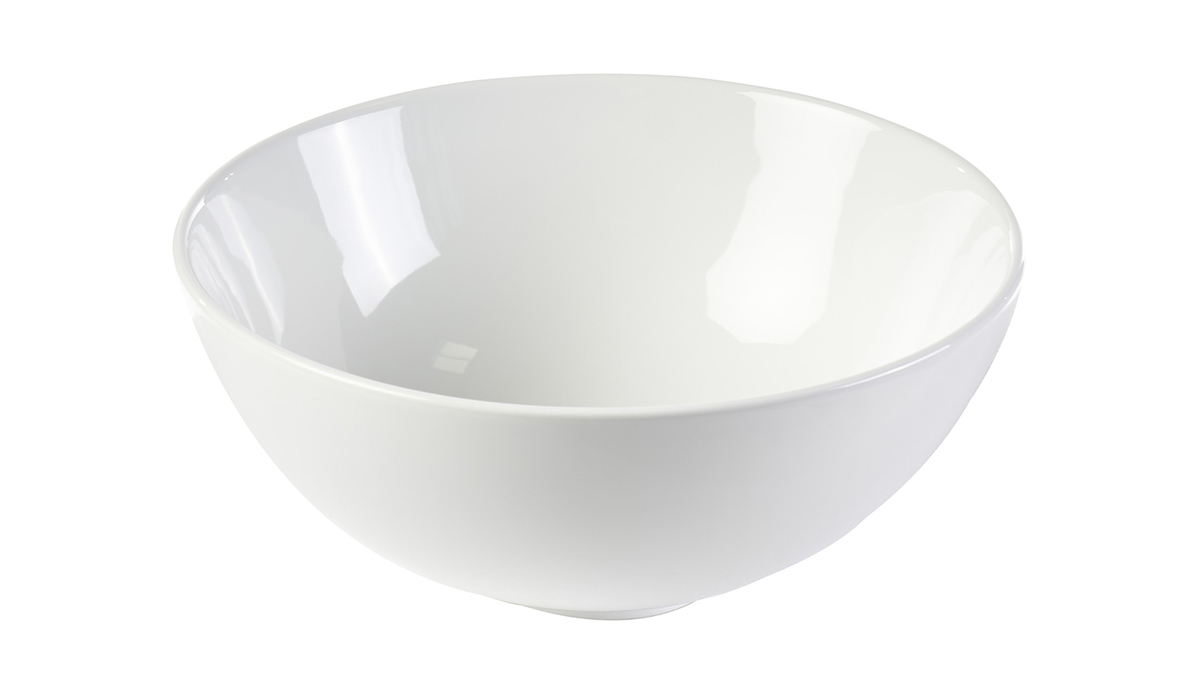 Vasque ronde en c�ramique blanche D32 cm ZIA
